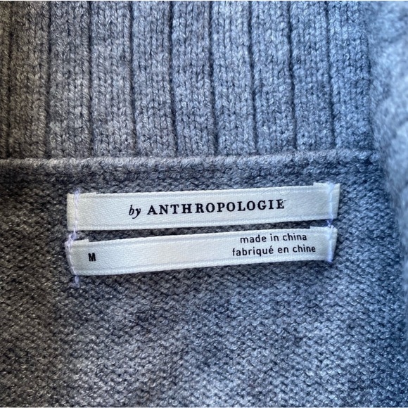 Anthropologie Paloma Knit Tunic Cowl Neck Sweater - Picture 2 of 5